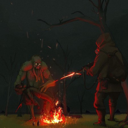 Лесник сталкер арт