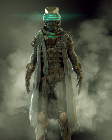 Айзек кларк dead space концепт арт