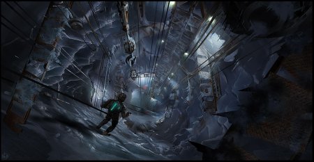 Метро 2033 туннели concept art