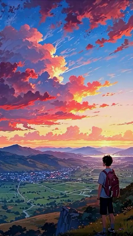 Anime scenery