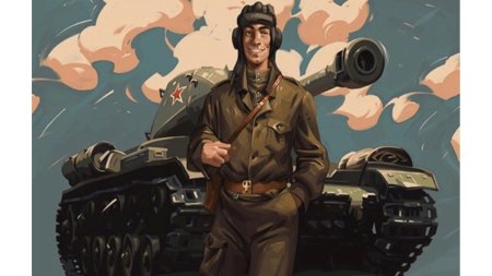 Танкист арт