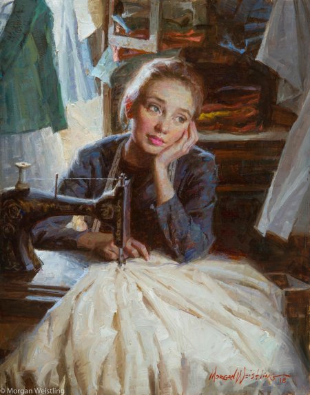 Картина швея