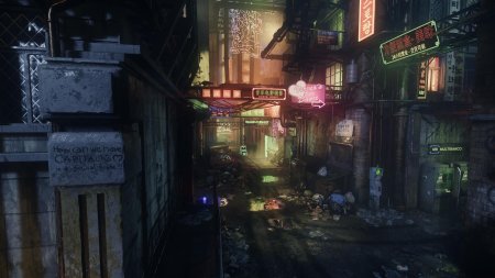 Cyberpunk 2077 переулок
