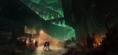 Киберпанк 2077 трущобы