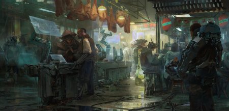 Киберпанк рынок cyberpunk 2077