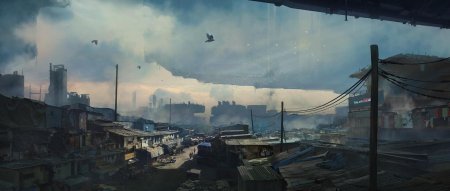 Киберпанк 2077 трущобы
