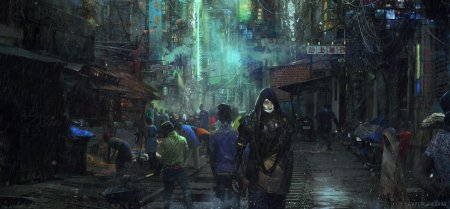 Киберпанк 2077 трущобы