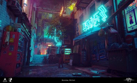 Stray игра город