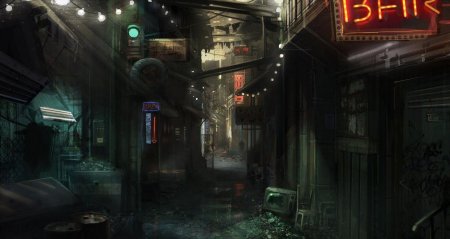 Киберпанк 2077 трущобы
