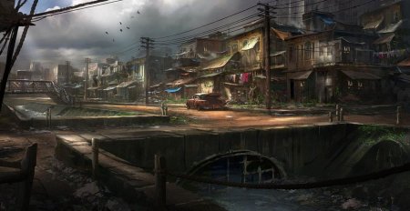 Киберпанковские трущобы