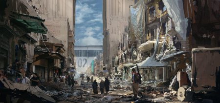 Киберпанк 2077 трущобы