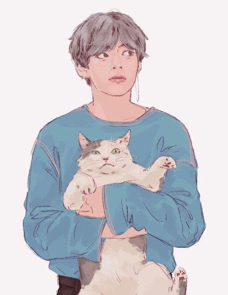 Bts art taehyung