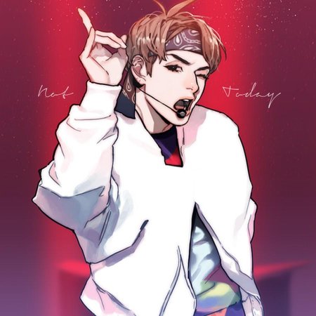 Тэхён из bts аниме