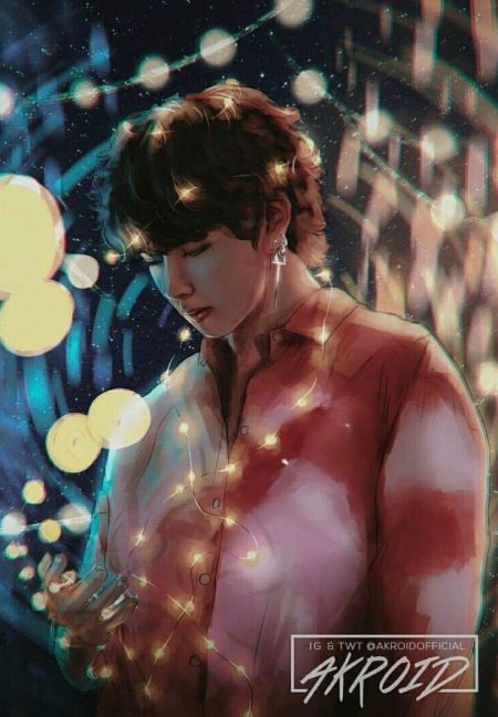 Bts арт тэхён fake love