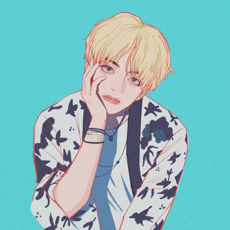 Bts taehyung anime