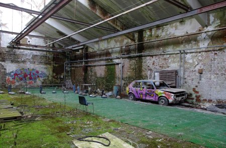 Mega factory abandoned