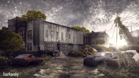 Заброшенный город the last of us 2