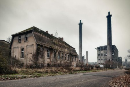 Заброшенный завод город эверетт
