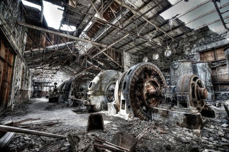 Заброшенный завод город эверетт