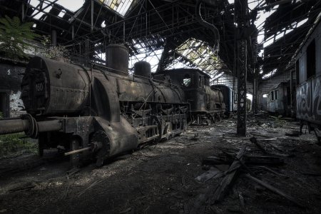Заброшенные поезда