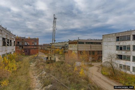 Заброшенный тракторный завод во владимире