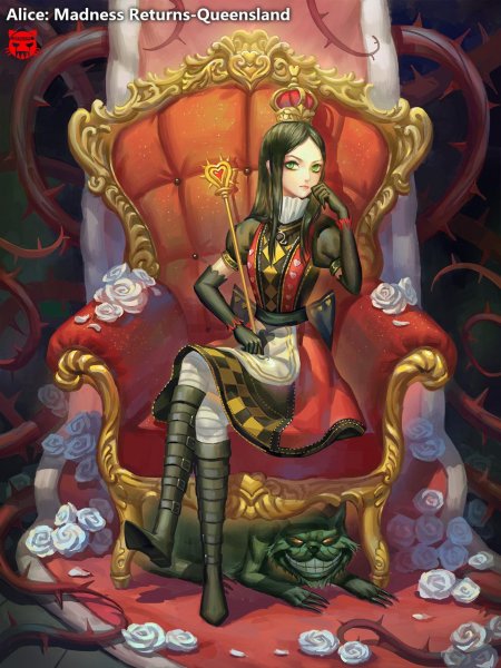 Алиса american mcgee art