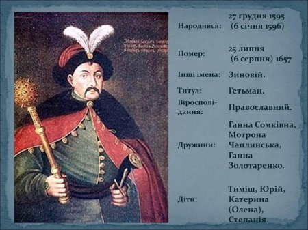 Гетман богдан хмельницкий
