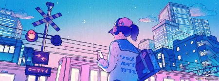 Anime aesthetic 90s улицы