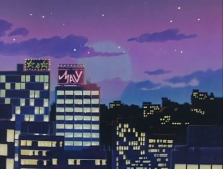 Anime aesthetic 90s wallpaper