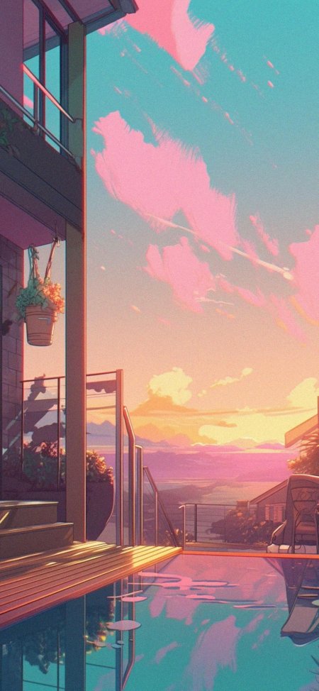 Anime summer aesthetic