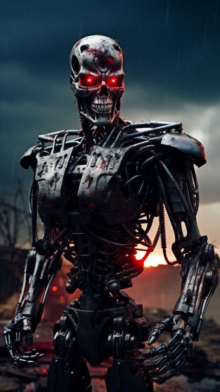 Terminator endoskeleton