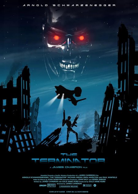 Терминатор 2 постер