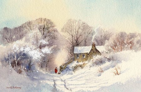 David bellamy акварель