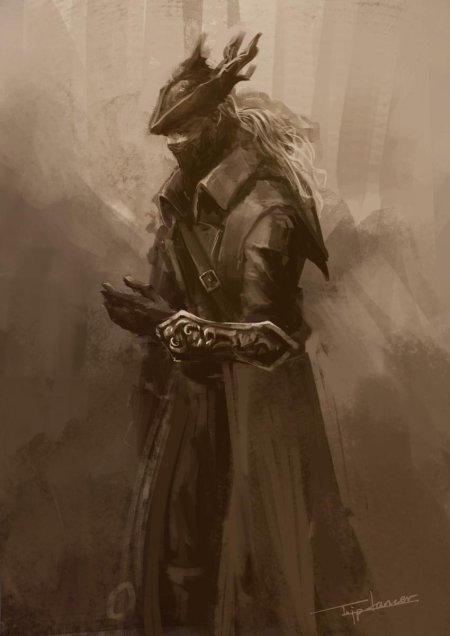 Охотник из bloodborne