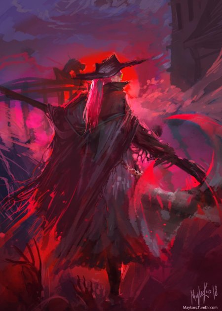 Bloodborne охотник на вампиров