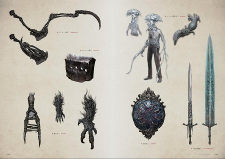 Bloodborne оружие концепт