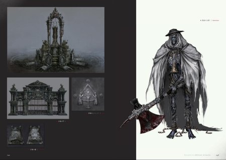 Леди мария bloodborne концепт арт