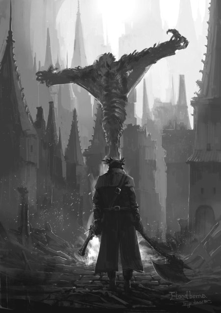 Hunter bloodborne