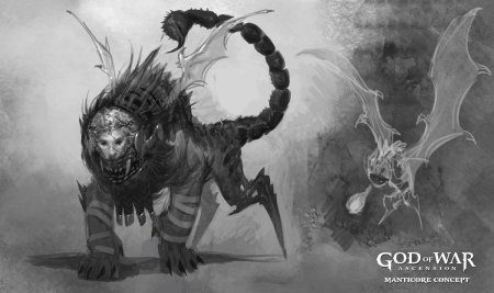 Мантикора god of war