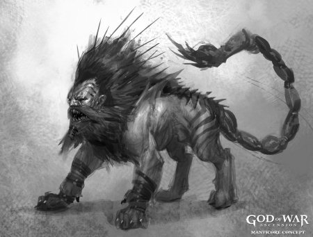 Мантикора god of war
