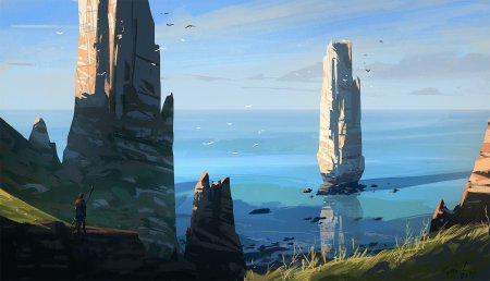 Uncharted 4 art пейзажи