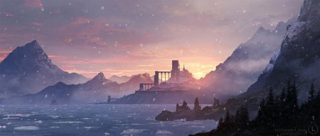 Dragon age inquisition замок скайхолд