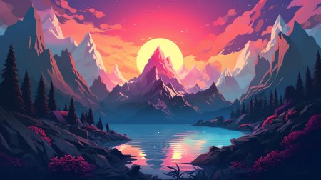 Горные пейзажи
