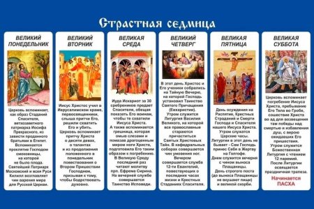 Великий понедельник страстной седмицы