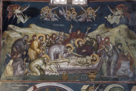 Церковь богородицы перивлептос охрид фрески