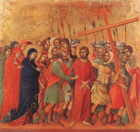 Дуччо ди буонинсенья страсти христовы