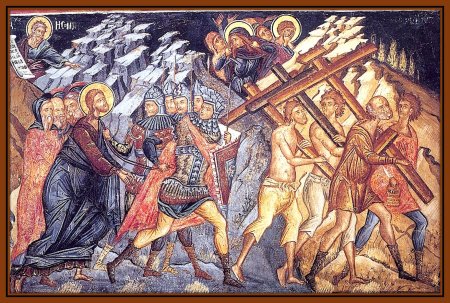 Шествие на голгофу икона