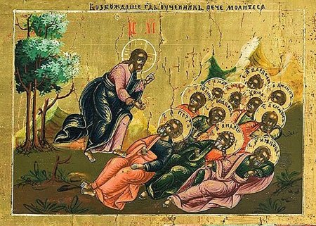 Семь отроков эфесских икона