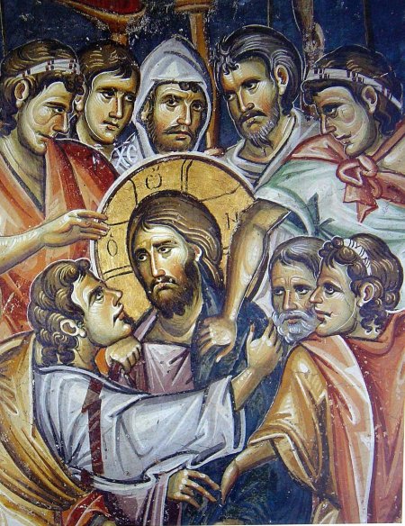 Предательство иуды фреска