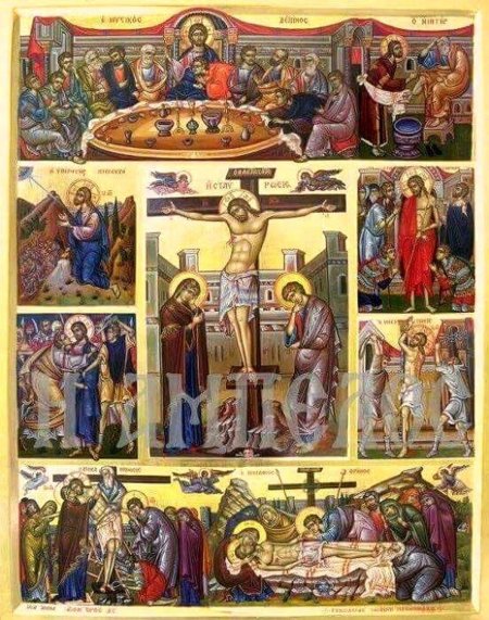 Икона распятие иисуса христа